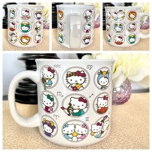 NWT Hello Kitty Pearlescent Zodiac Ceramic Mug